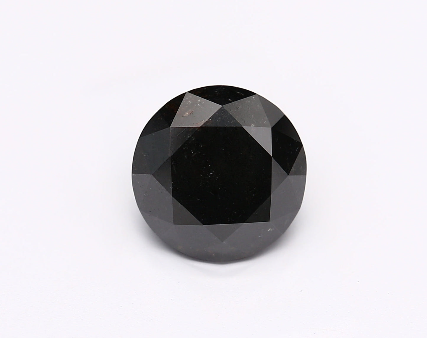 2,00 ct natürlicher schwarzer runder Diamant (GIA-geprüft)