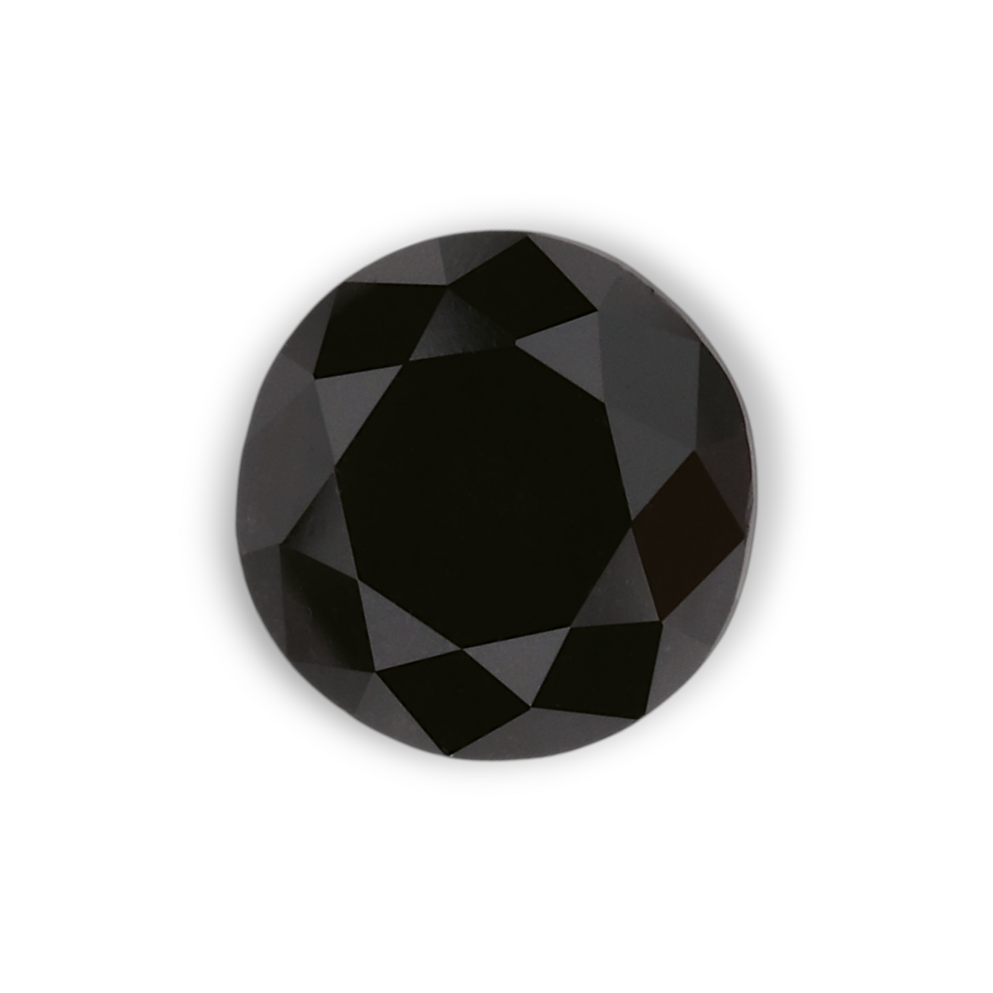 1,20 Karat natürlicher schwarzer runder Diamant (GIA)