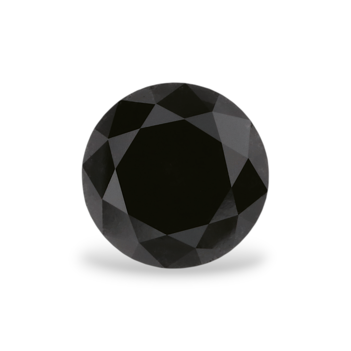 1,20 Karat natürlicher schwarzer runder Diamant (GIA)