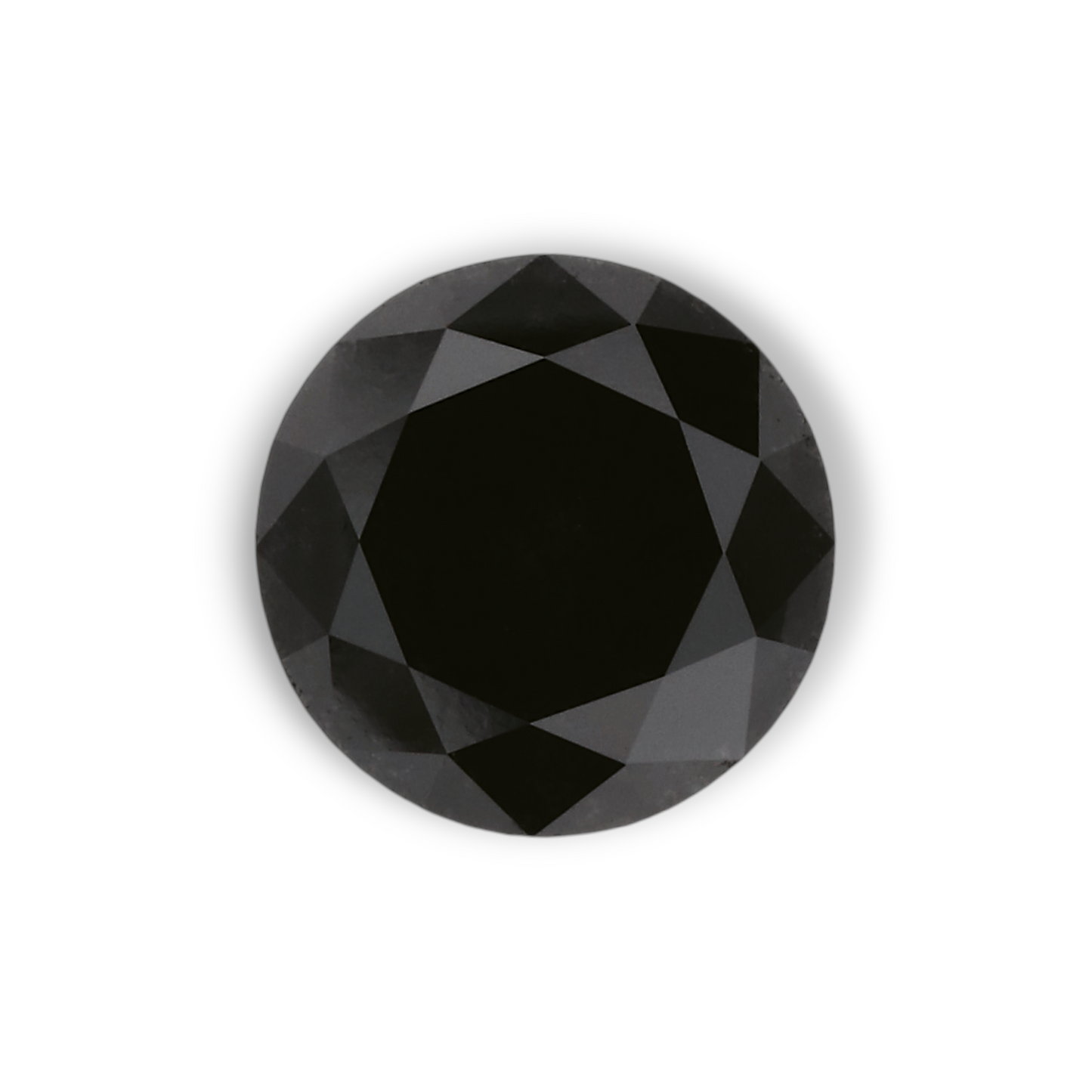 1,20 Karat natürlicher schwarzer runder Diamant (GIA)