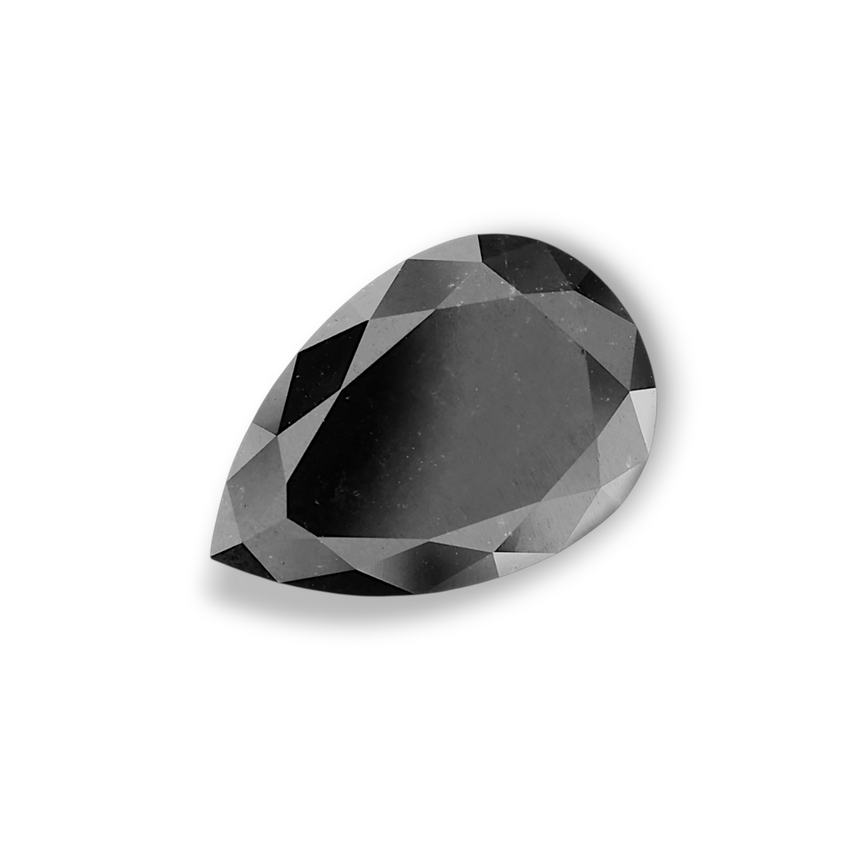 Birnenförmiger Diamant | 3,81 ct | Fancy Black | GIA | Ref. S588119