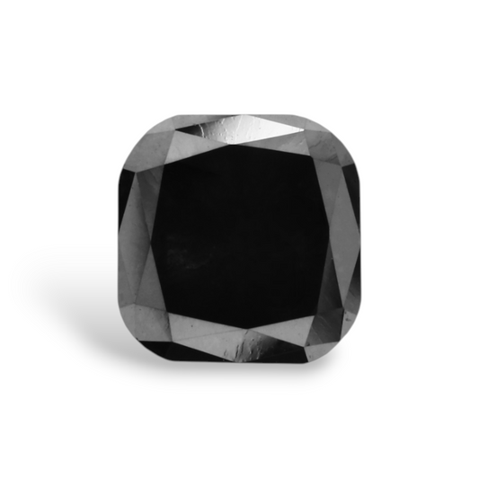 1,30 Karat natürlicher schwarzer Kissen-Diamant (GIA-zertifiziert)