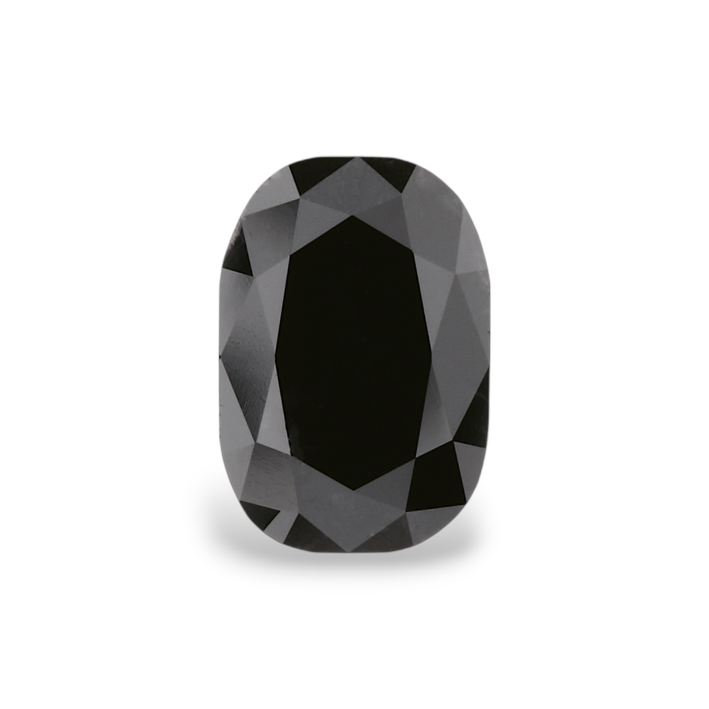 1,26 Karat natürlicher schwarzer ovaler Diamant, GIA-zertifiziert