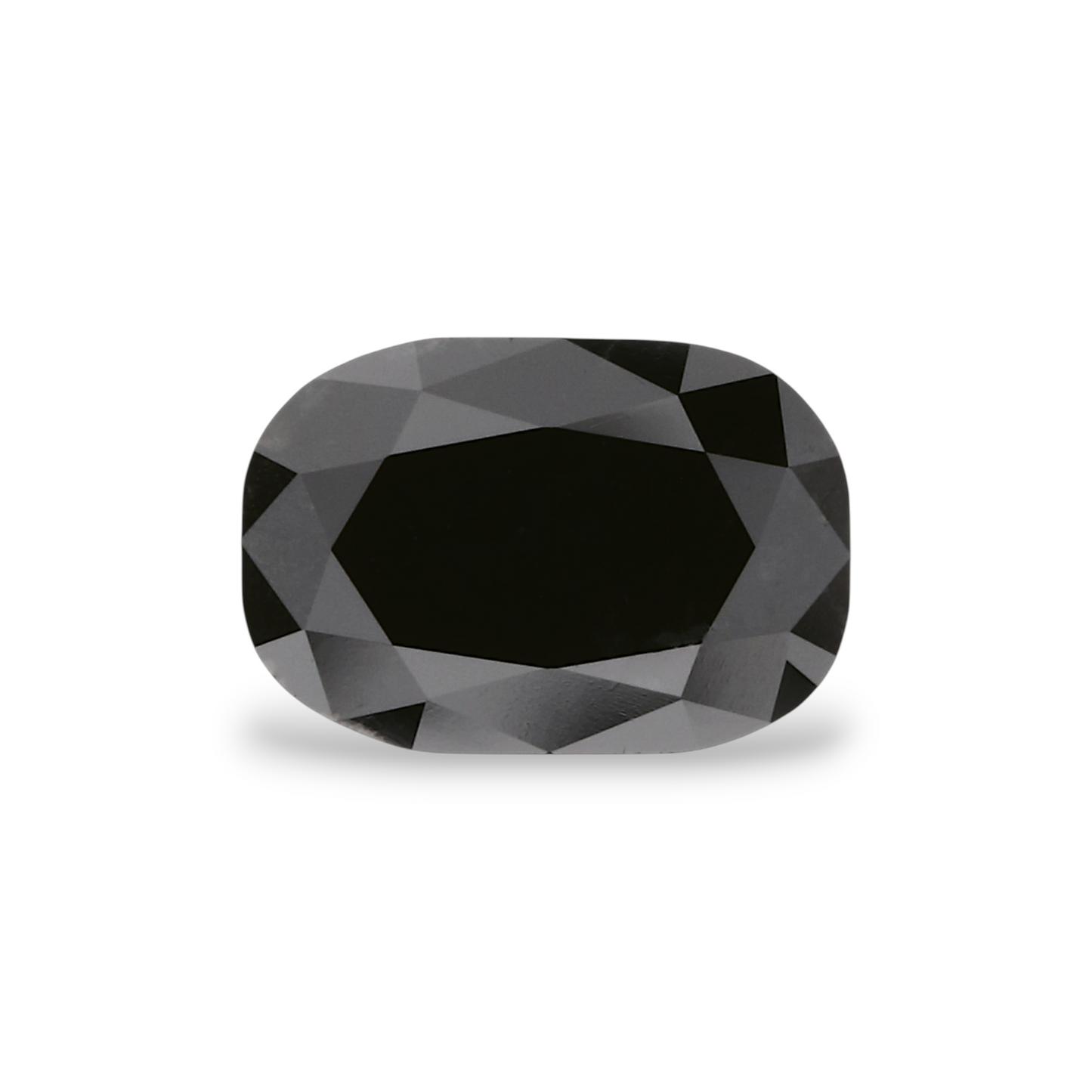 1,26 Karat natürlicher schwarzer ovaler Diamant, GIA-zertifiziert