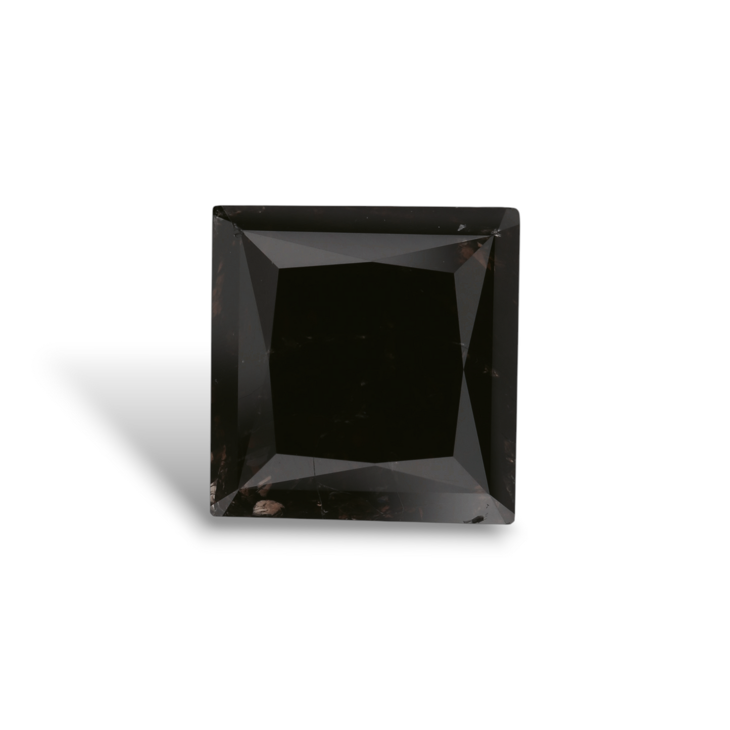 3,39 Karat Natürlicher Schwarzer Prinzessdiamant GIA