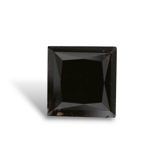 3,39 Karat Natürlicher Schwarzer Prinzessdiamant GIA