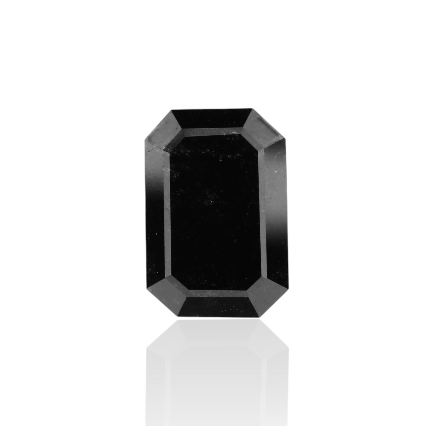 1,96 Karat natürlicher schwarzer Smaragd-Diamant (GIA)