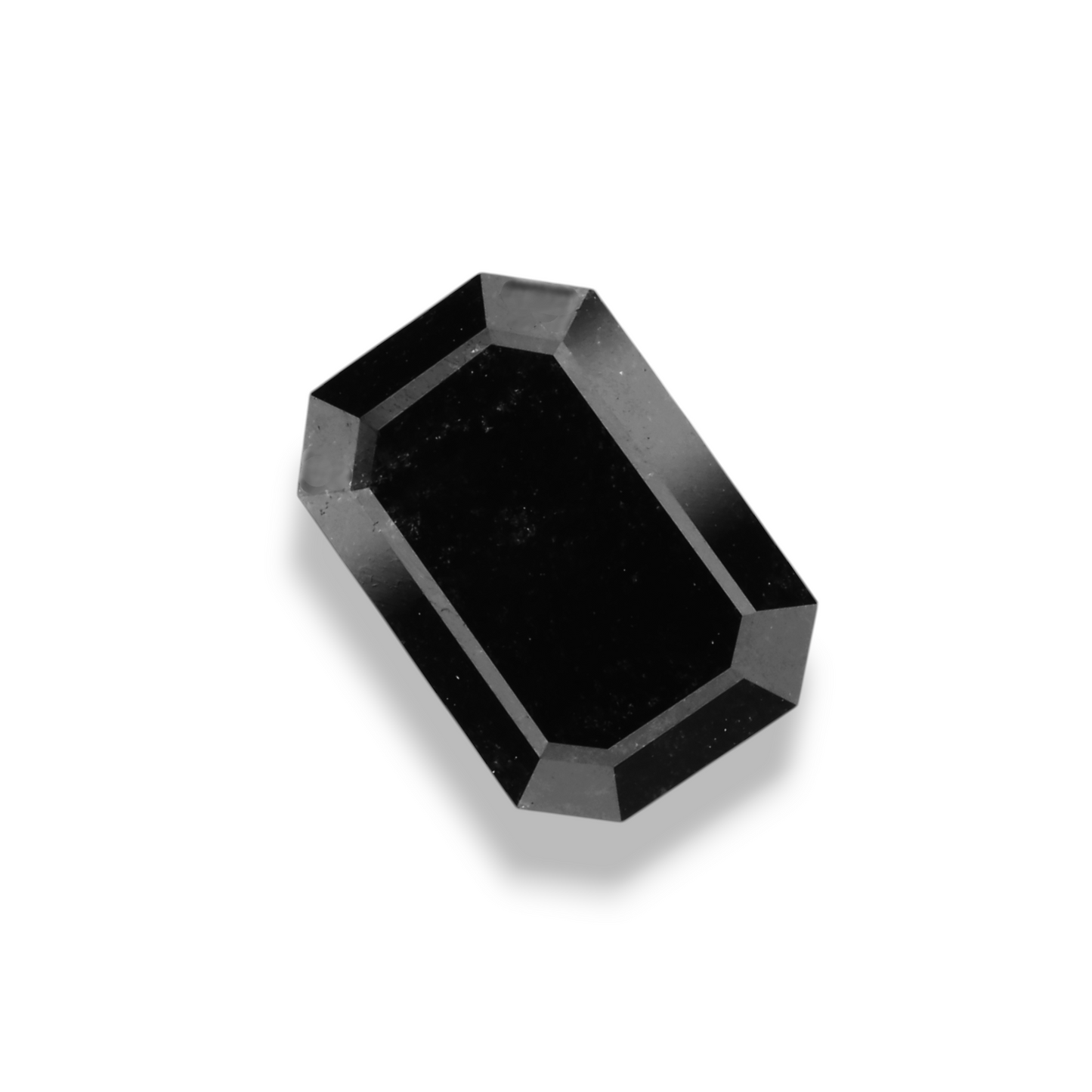 1,96 Karat natürlicher schwarzer Smaragd-Diamant (GIA)