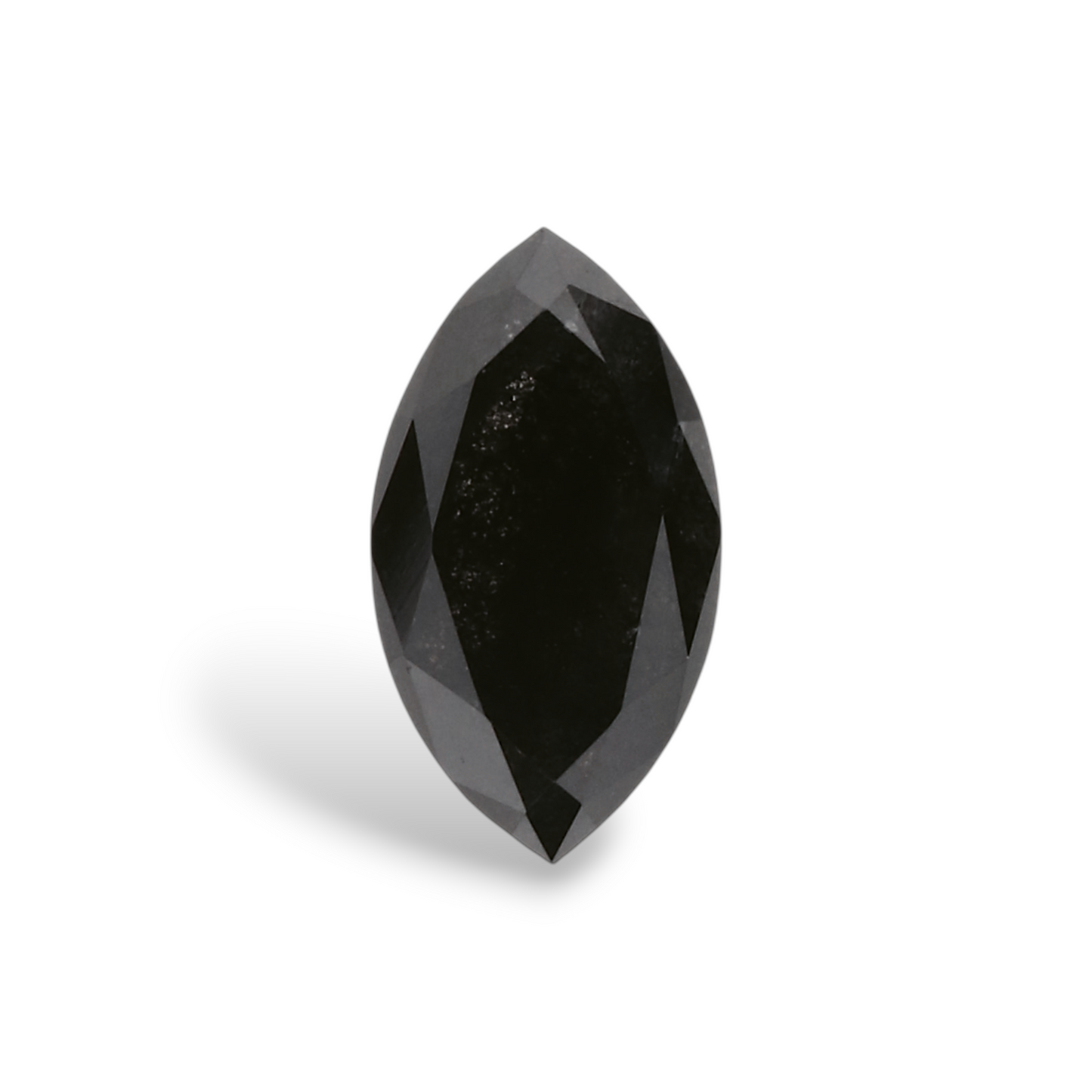 0,45 Karat natürlicher schwarzer Marquise-Diamant, GIA-zertifiziert