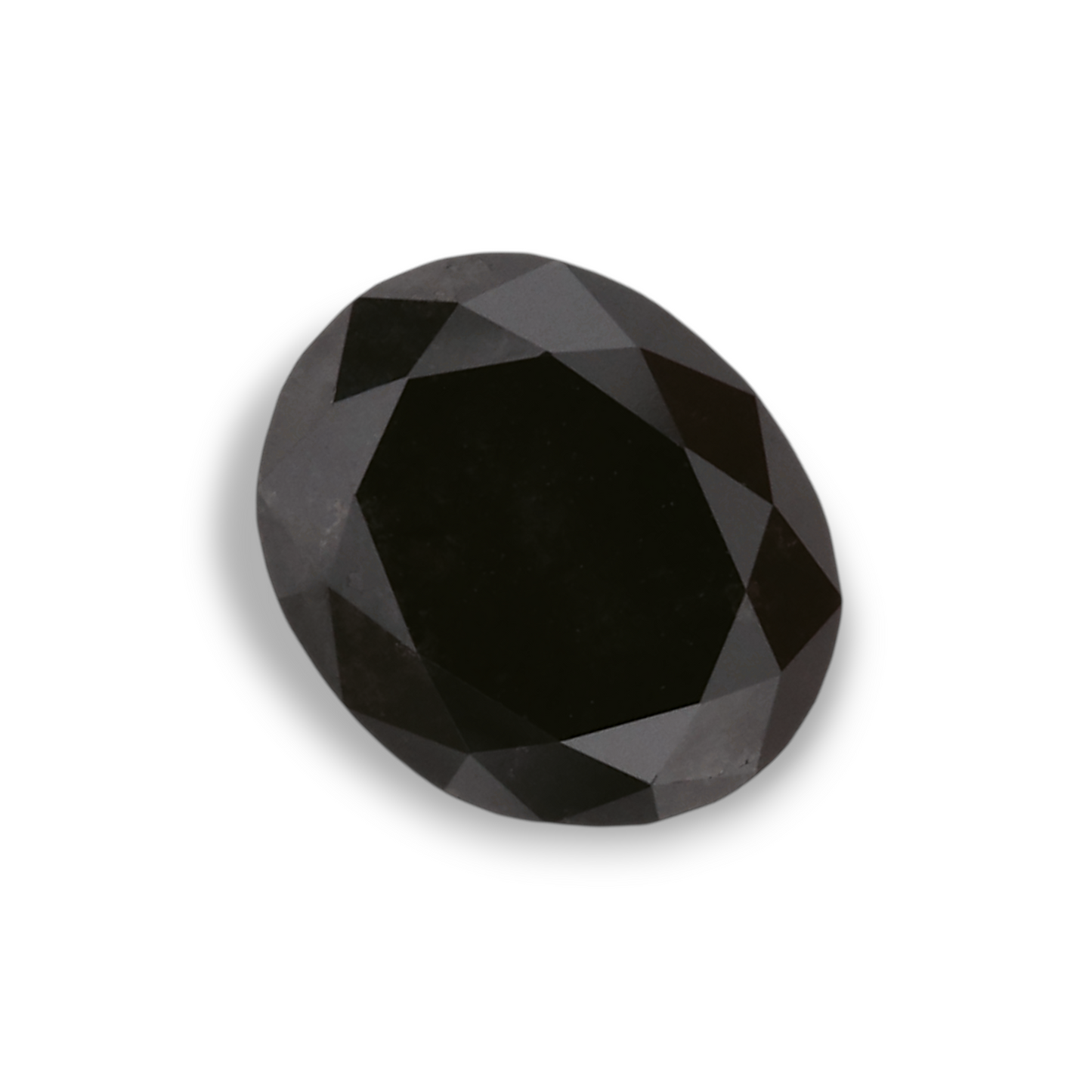 1,12 Karat natürlicher schwarzer ovaler Diamant, GIA-zertifiziert