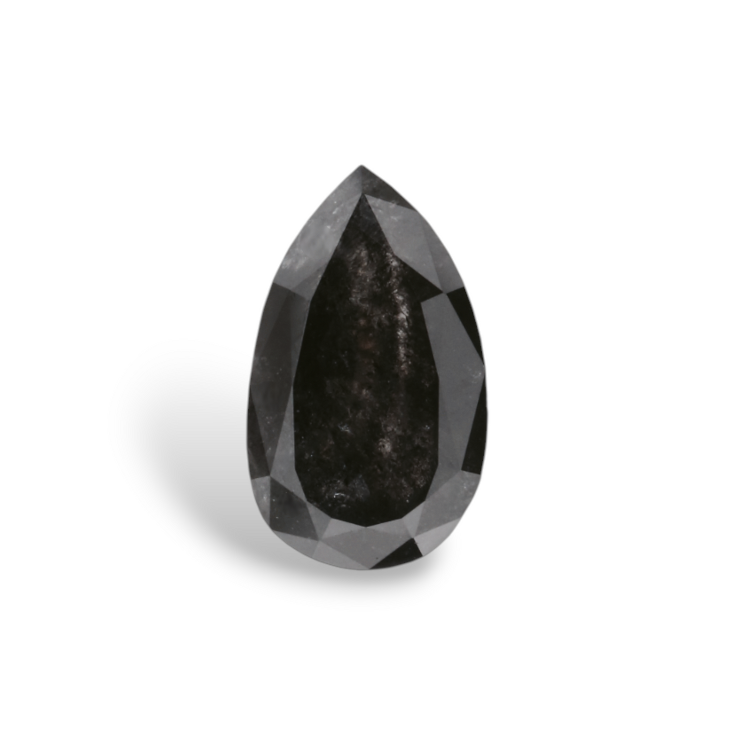 1,2 Karat natürlicher schwarzer Birnendiamant (GIA-geprüft)