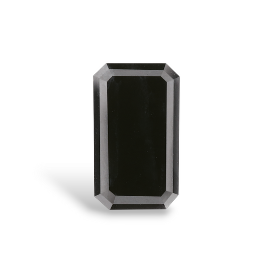 2,34 Karat natürlicher schwarzer Smaragd-Diamant (GIA)