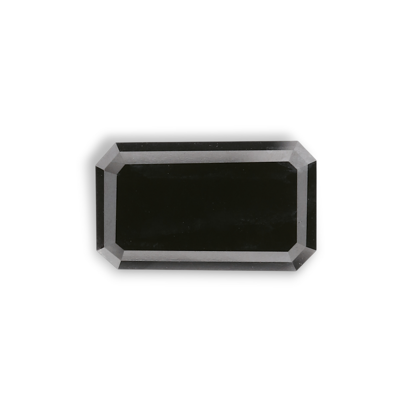 2,34 Karat natürlicher schwarzer Smaragd-Diamant (GIA)