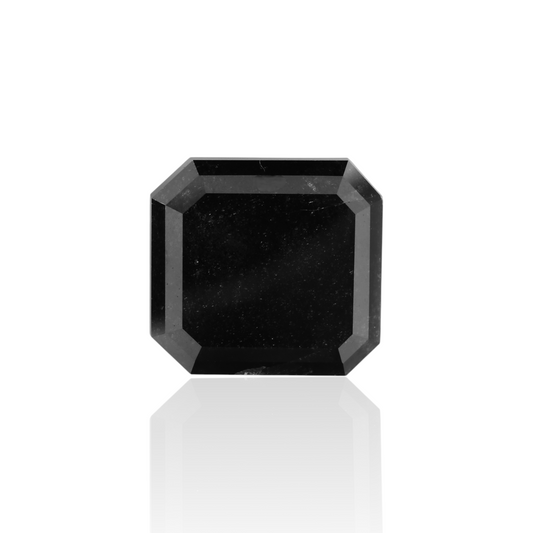 6,88 Karat natürlicher schwarzer Smaragd-Diamant, GIA-zertifiziert