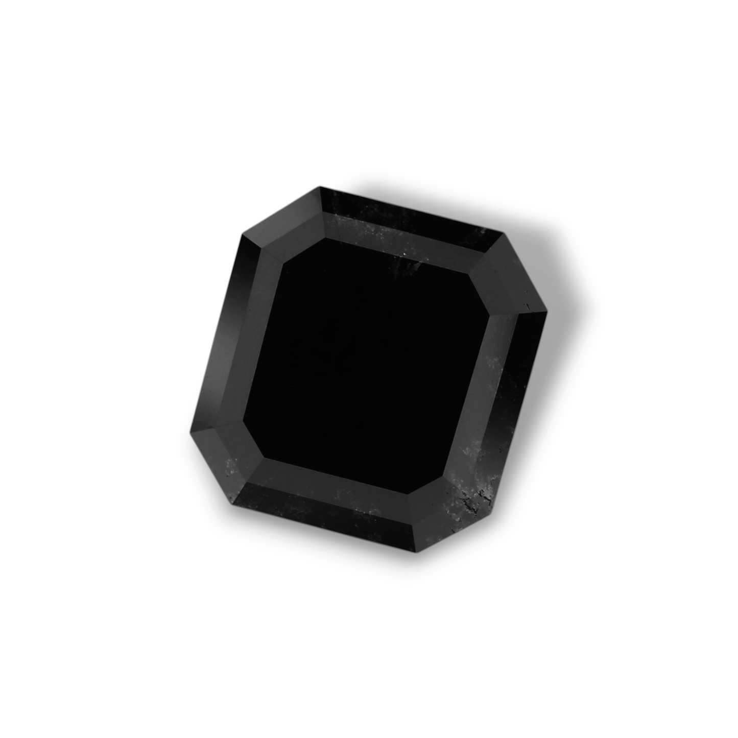 3,28 Karat natürlicher schwarzer Smaragd-Diamant, GIA-zertifiziert