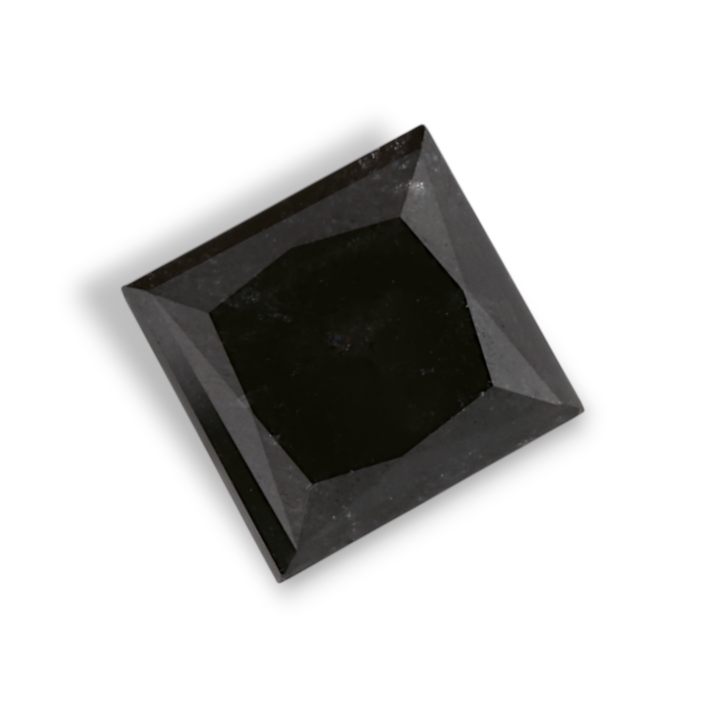 1,81 Karat Natürlicher Schwarzer Prinzessdiamant GIA