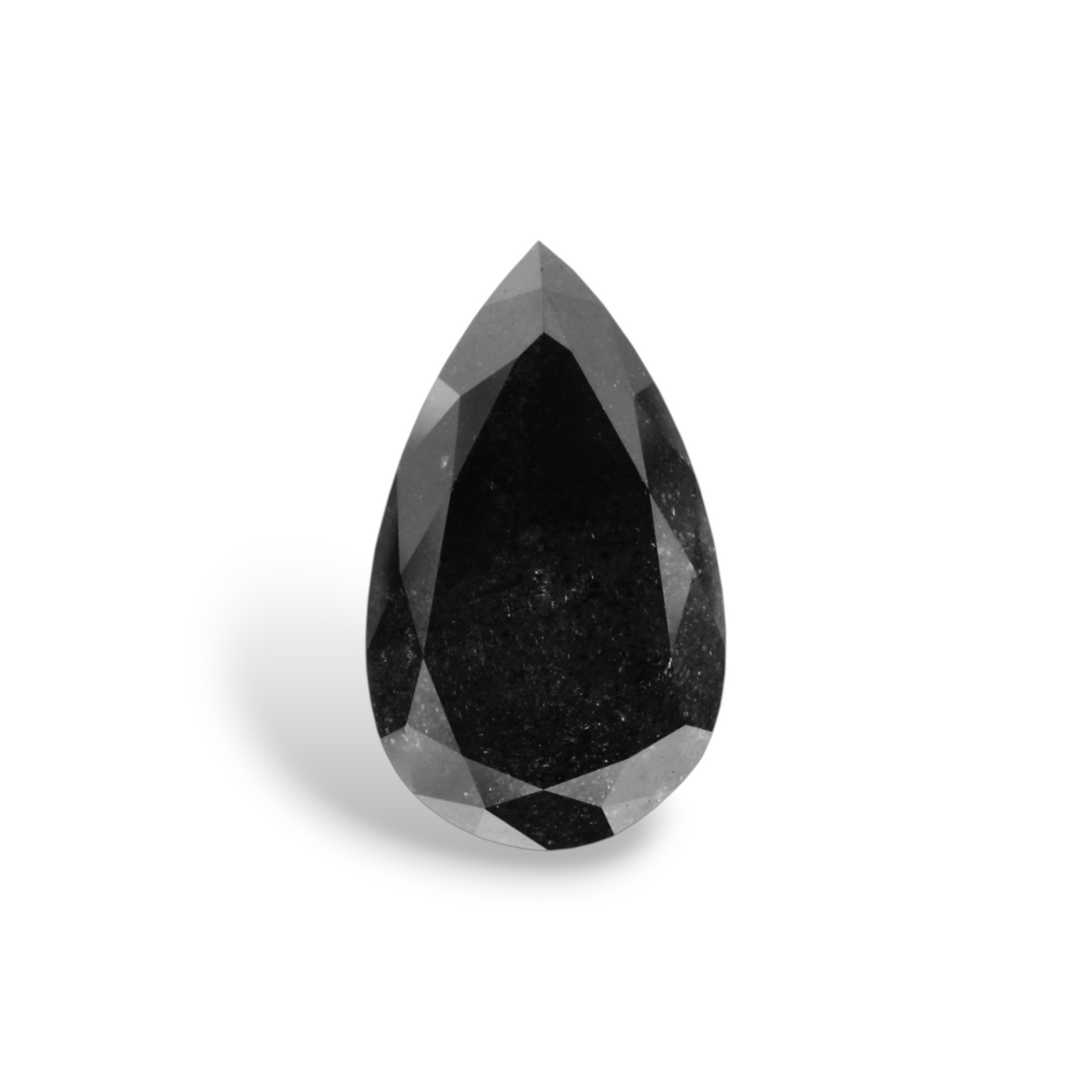2,16 Karat natürlicher schwarzer Birnendiamant (GIA-geprüft)