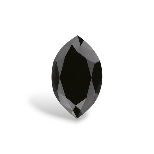 1,09 Karat natürlicher schwarzer Marquise-Diamant, GIA-zertifiziert