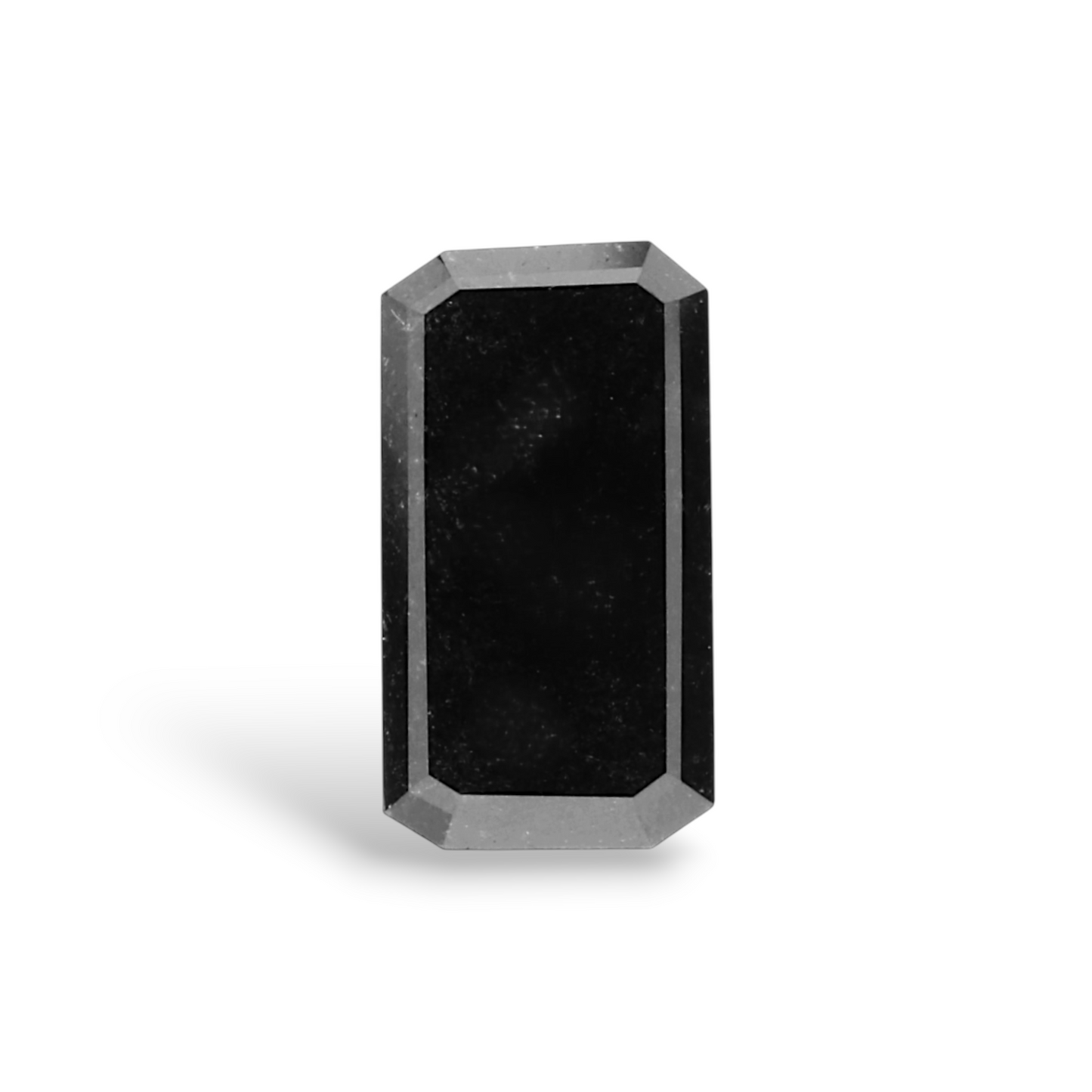 0,97 Karat natürlicher schwarzer Smaragd-Diamant (GIA)