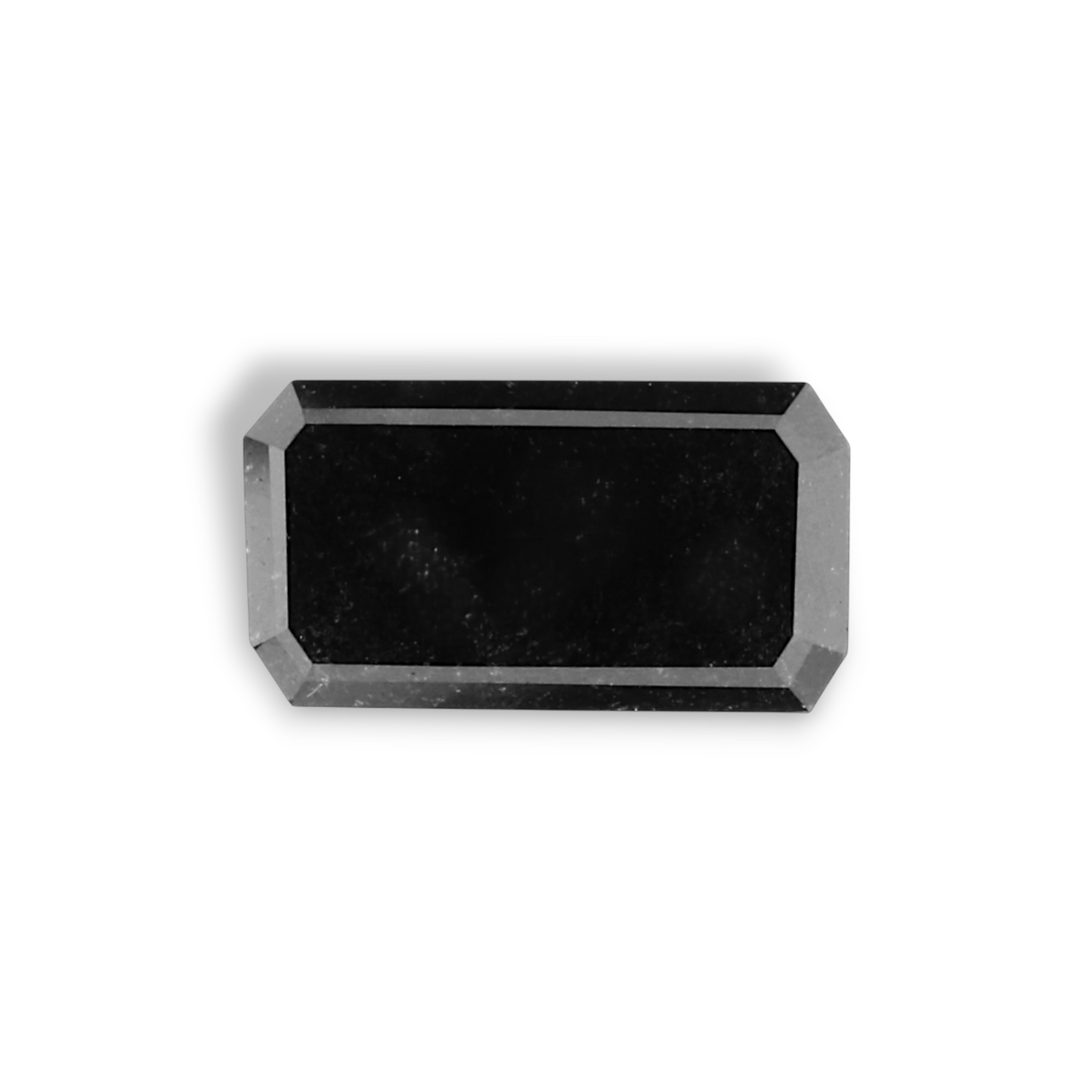 0,97 Karat natürlicher schwarzer Smaragd-Diamant (GIA)