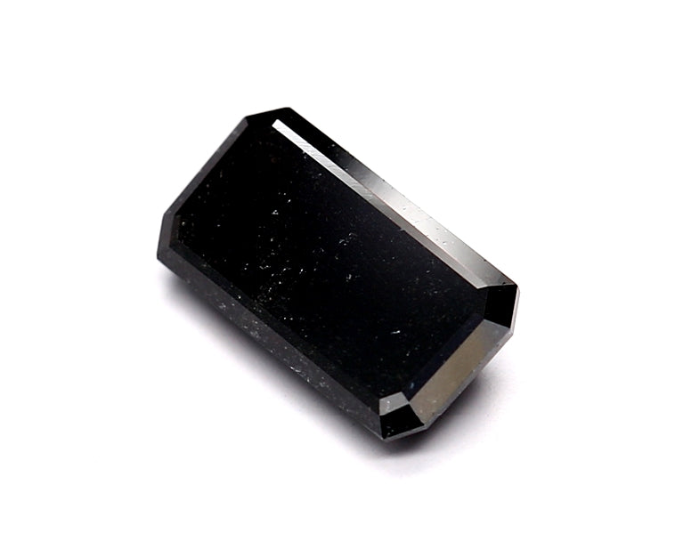 0,97 Karat natürlicher schwarzer Smaragd-Diamant (GIA)