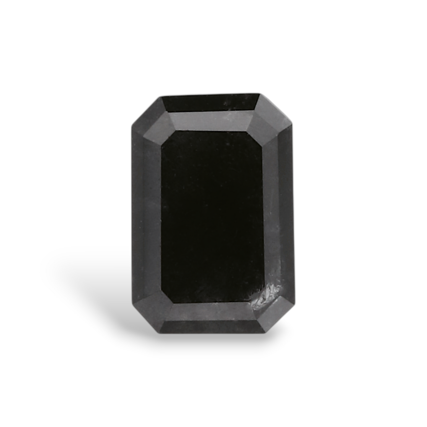 0,53 Karat natürlicher schwarzer Smaragd-Diamant (GIA)