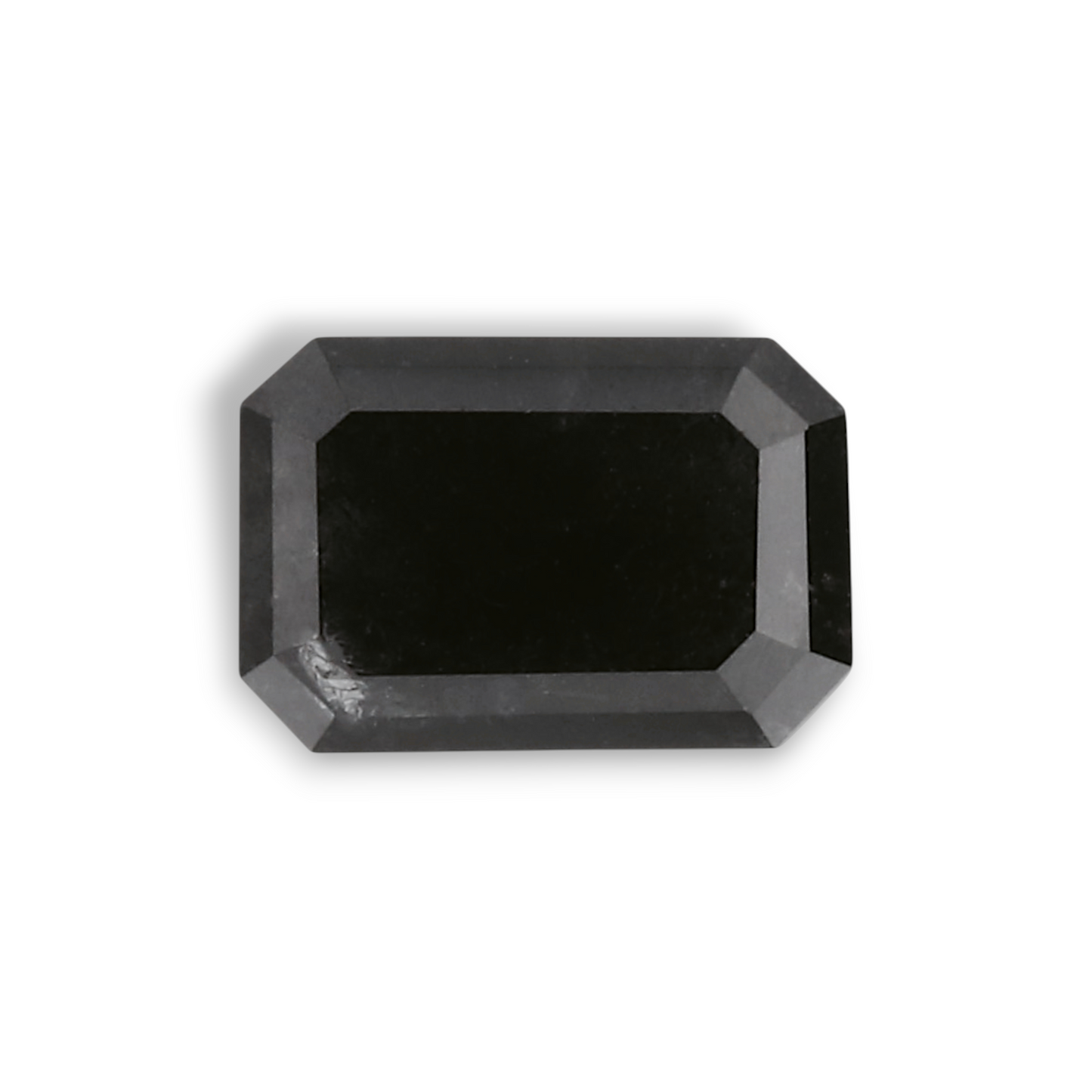 0,53 Karat natürlicher schwarzer Smaragd-Diamant (GIA)