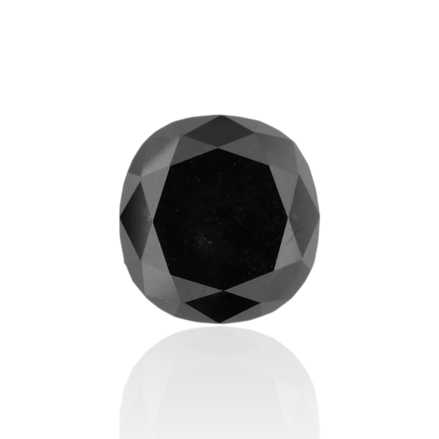1,52 Karat natürlicher schwarzer Kissen-Diamant, GIA-zertifiziert