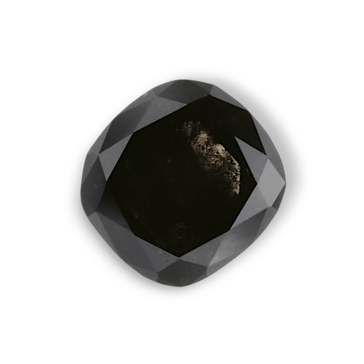 Kissenförmiger Diamant | 0,86 ct | Fancy Black | GIA | Ref. S965238