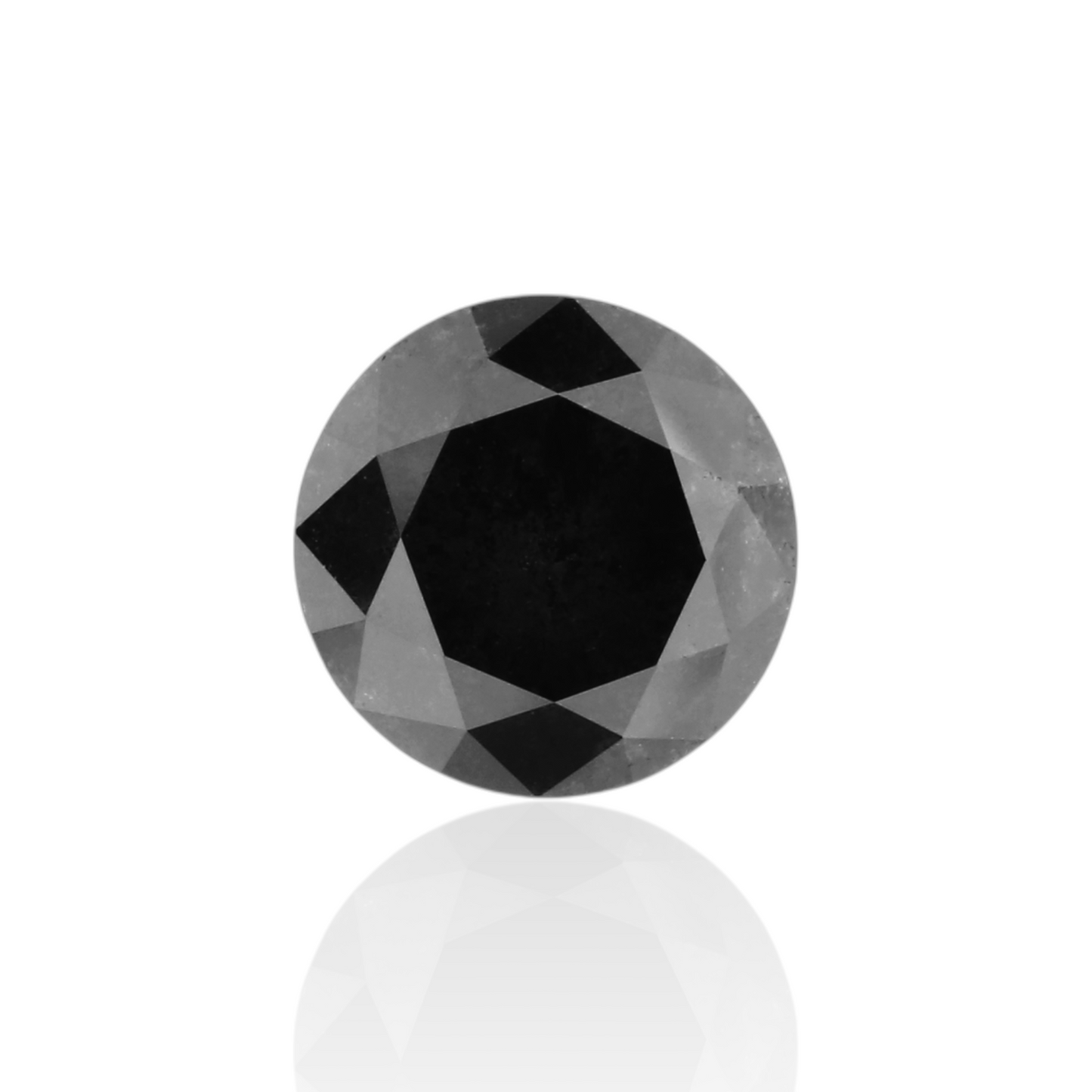 1,15 Karat natürlicher schwarzer runder Diamant (GIA)