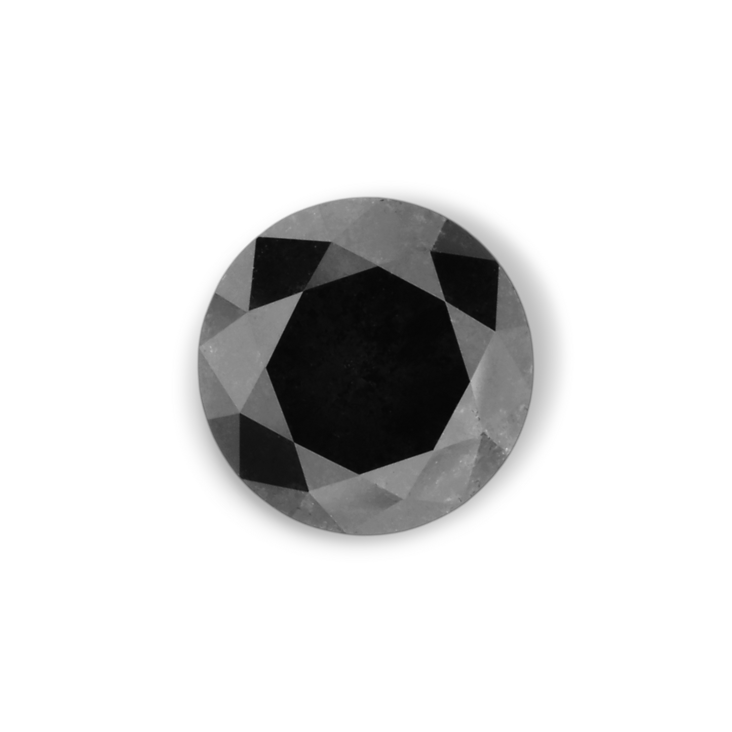 1,15 Karat natürlicher schwarzer runder Diamant (GIA)