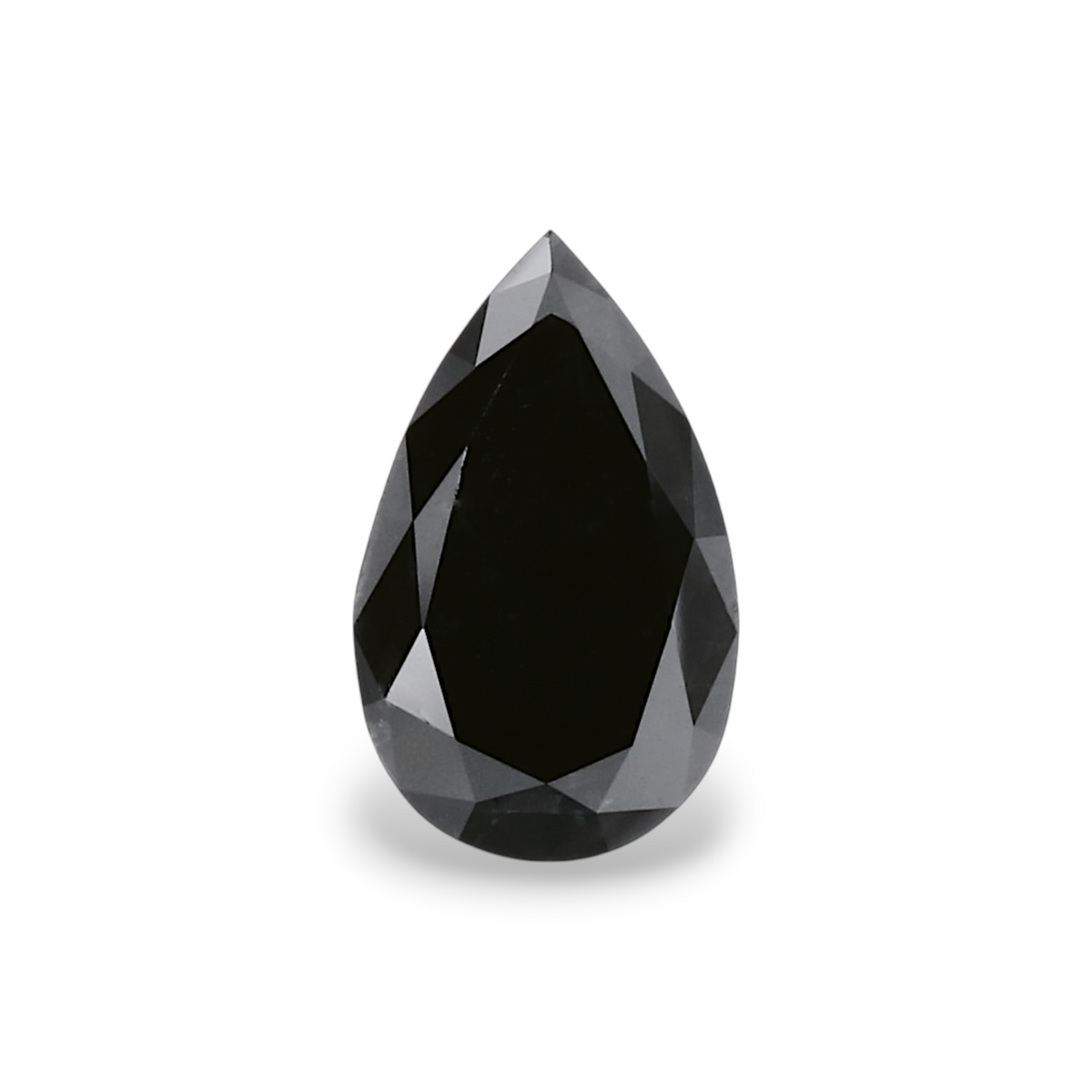 Birnenförmiger Diamant | 0,9 ct | Fancy Black | GIA | Ref. S156525