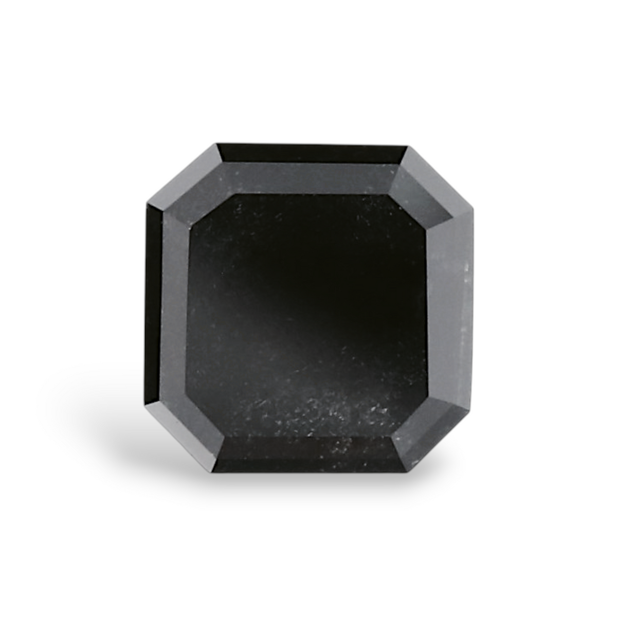 Quadratischer Smaragd-Diamant | 0,86 ct | Fancy Black | GIA | Ref. S549525
