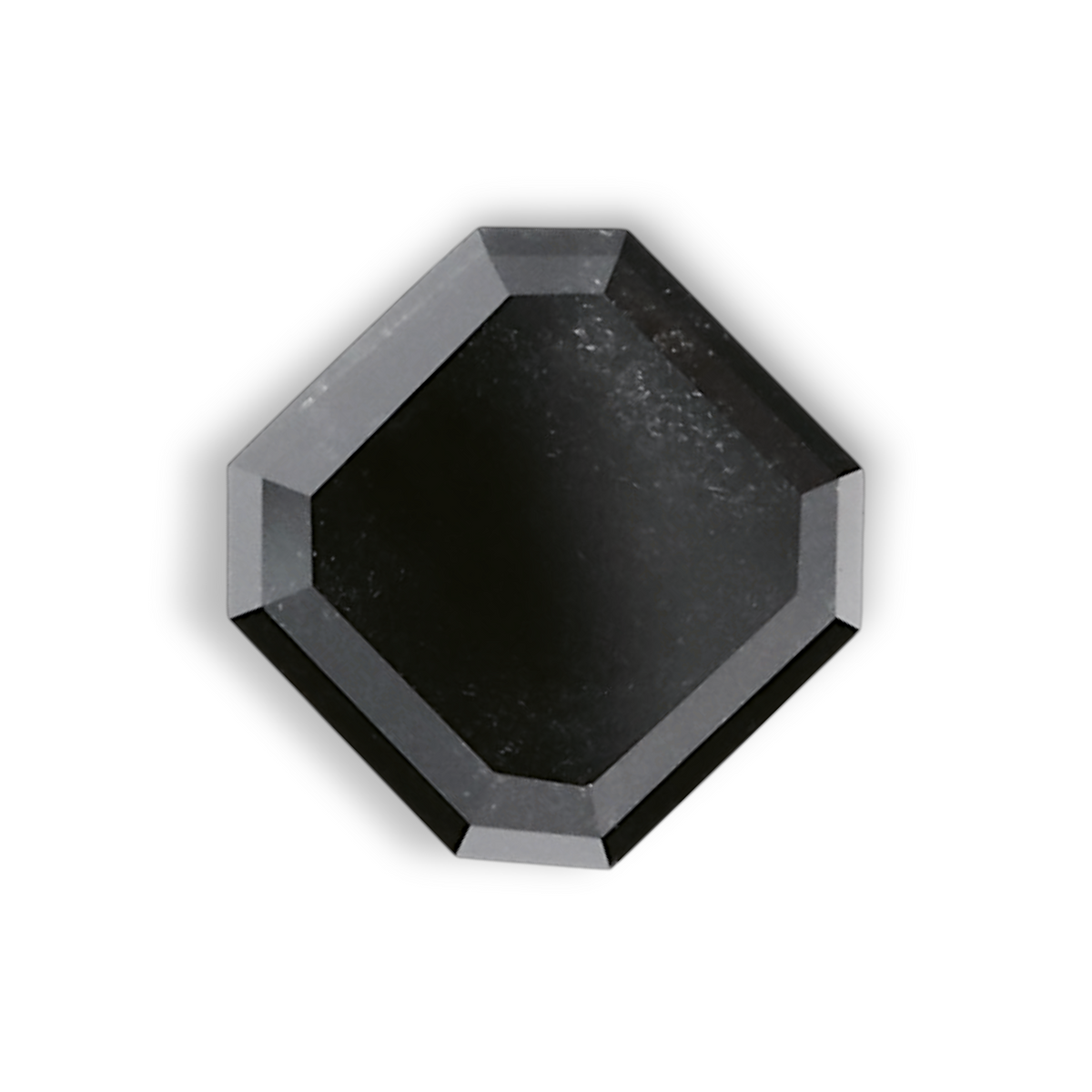 Quadratischer Smaragd-Diamant | 0,86 ct | Fancy Black | GIA | Ref. S549525