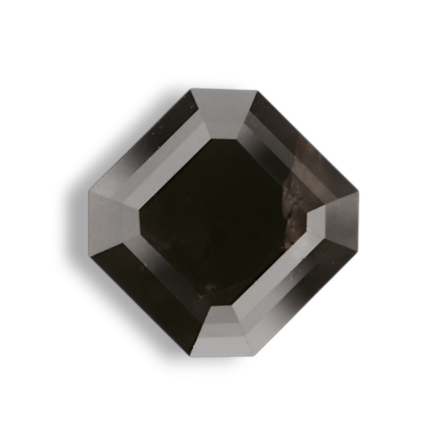 1,39 Karat natürlicher schwarzer Smaragd-Diamant, GIA-zertifiziert