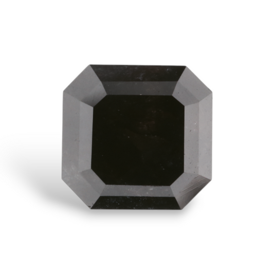 2,28 Karat natürlicher schwarzer Smaragd-Diamant (GIA)