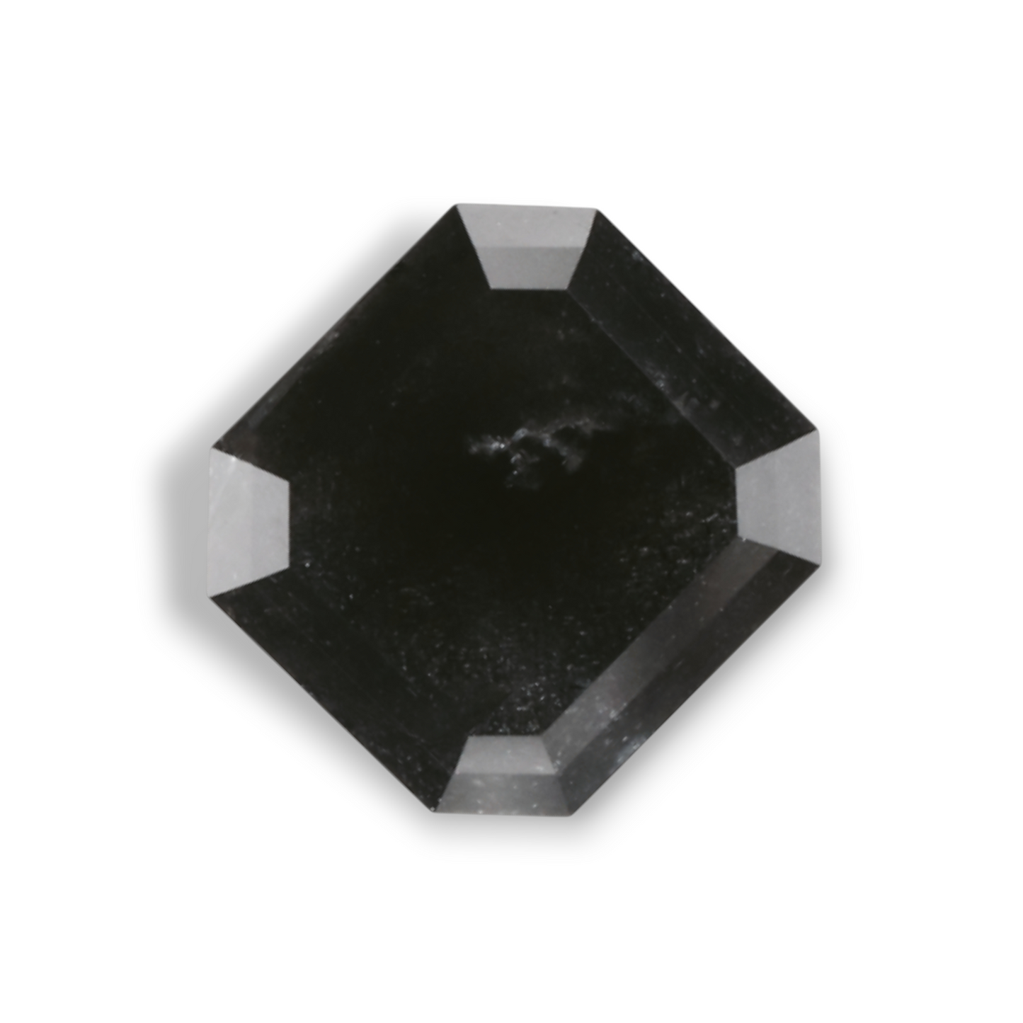 1,29 Karat natürlicher schwarzer Smaragd-Diamant, GIA-zertifiziert