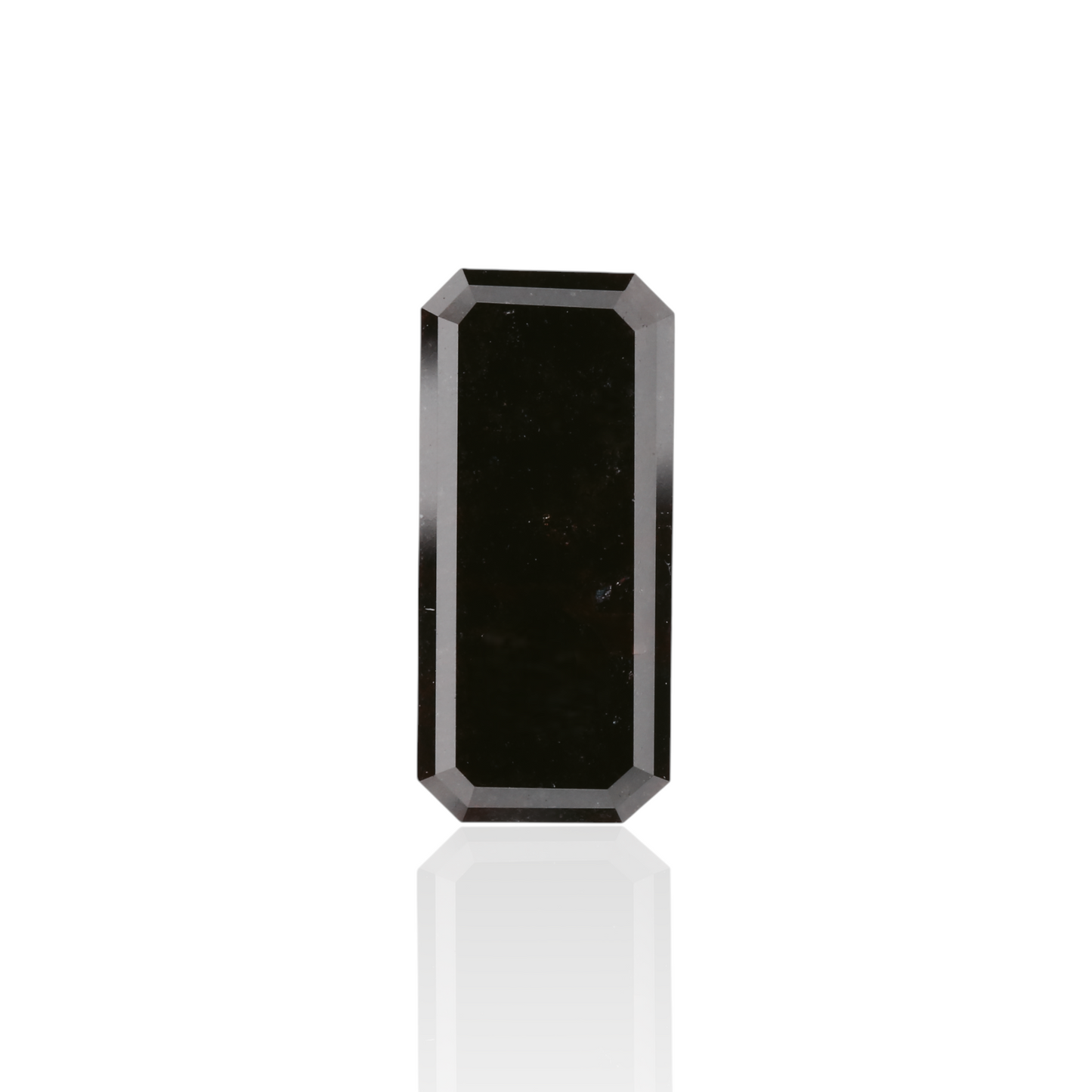 3,53 Karat natürlicher schwarzer Smaragd-Diamant, GIA-zertifiziert