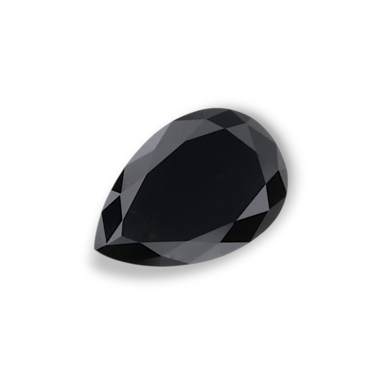 Birnenförmiger Diamant | 0,68 ct | Fancy Black | GIA | Ref. S405426