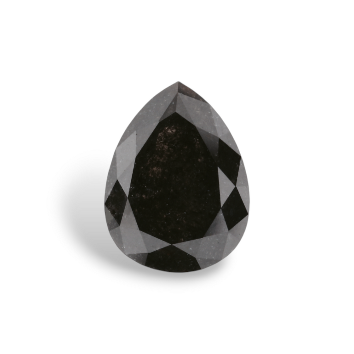 1,92 Karat natürlicher schwarzer Birnendiamant (GIA-geprüft)