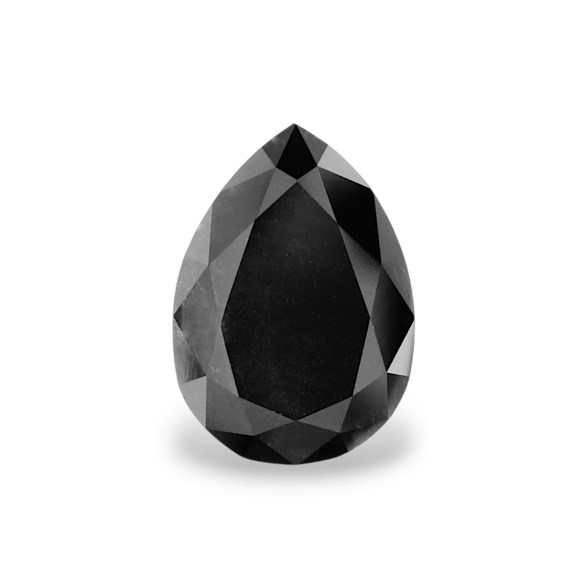 Birnenförmiger Diamant | 3,46 ct | Fancy Black | GIA | Ref. S298792