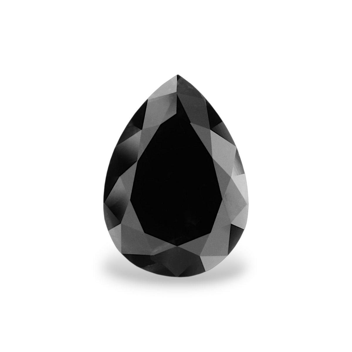 Birnenförmiger Diamant | 3,07 ct | Fancy Black | GIA | Ref. S385623