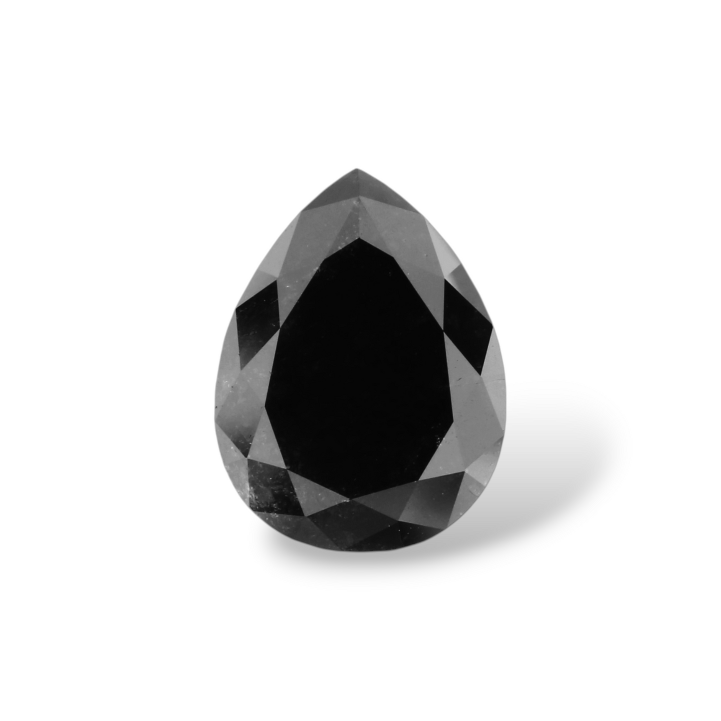 2,36 Karat natürlicher schwarzer Birnendiamant (GIA-geprüft)