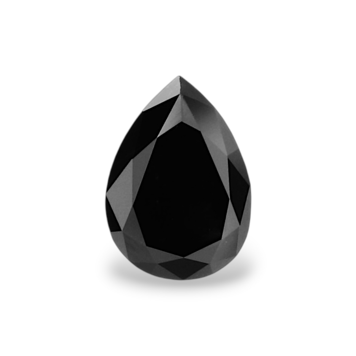 Birnenförmiger Diamant | 0,6 ct | Fancy Black | GIA | Ref. S226474