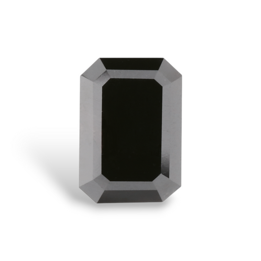 1,26 Karat natürlicher schwarzer Smaragd-Diamant, GIA-zertifiziert