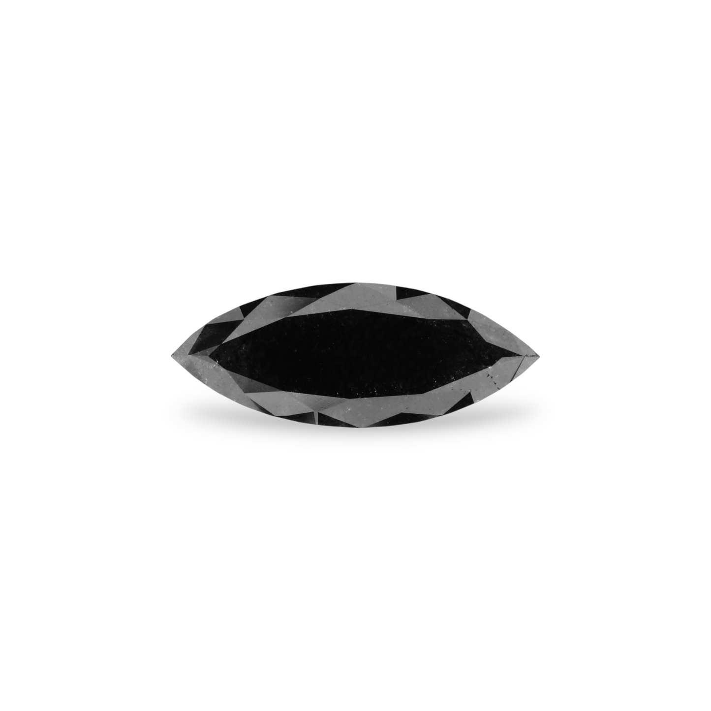 1,45 Karat natürlicher schwarzer Marquise-Diamant, GIA-zertifiziert