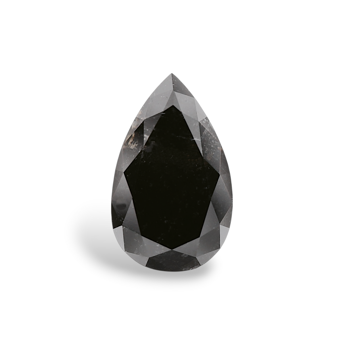 Birnenförmiger Diamant | 2,92 ct | Fancy Black | GIA | Ref. S764479