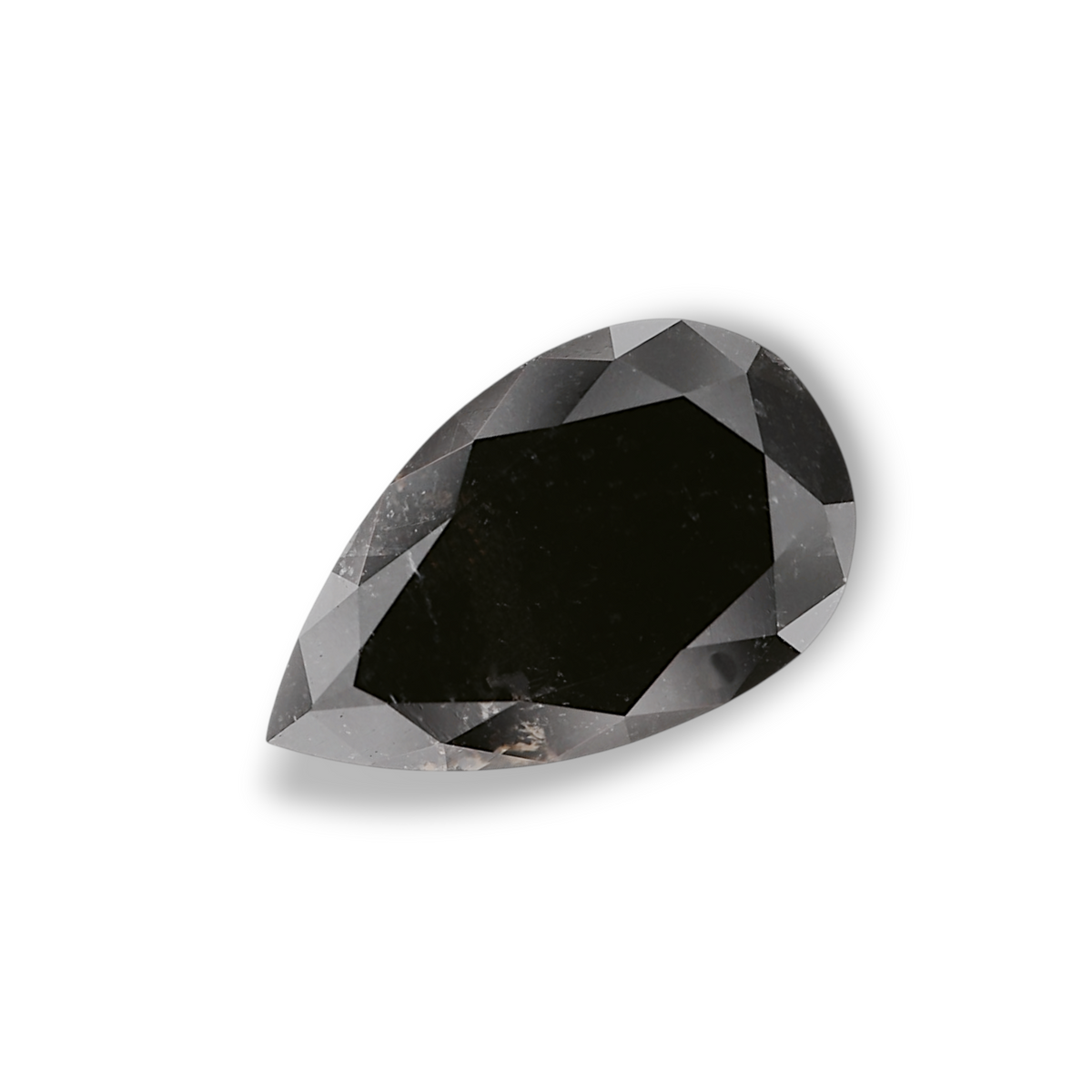 Birnenförmiger Diamant | 2,92 ct | Fancy Black | GIA | Ref. S764479