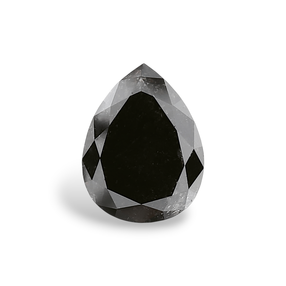 Birnenförmiger Diamant | 3,49 ct | Fancy Black | GIA | Ref. S717406