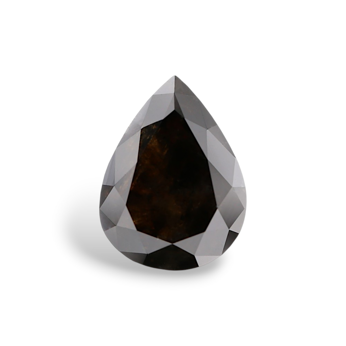 Birnenförmiger Diamant | 2,73 ct | Fancy Black | GIA | Ref. S991515